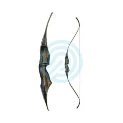 Arc Recurve CATAN 62" Droitier WHITE FEATHER