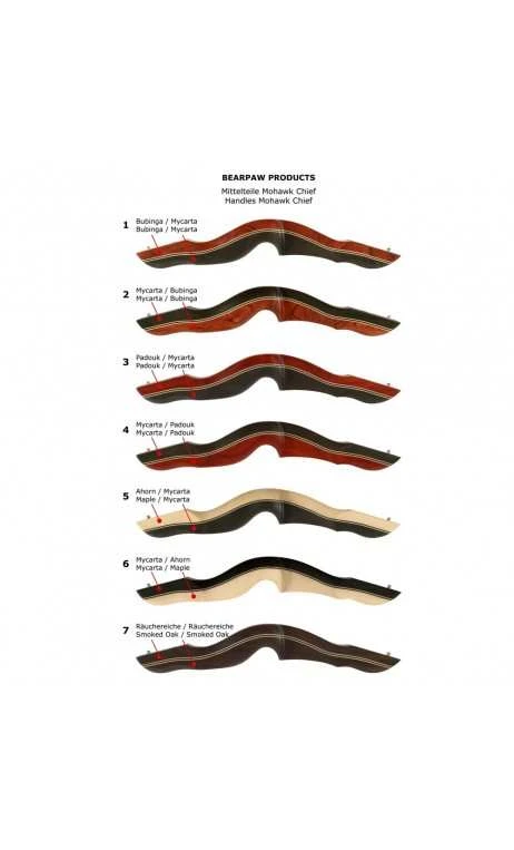 Arc Chasse 60" Mohawk Chief De Luxe Bearpaw 2 Arc Chasse 60" Mohawk Chief De Luxe Bearpaw – Image 2