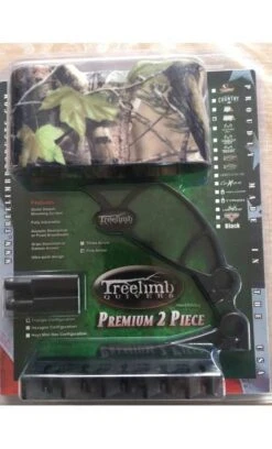 Carquois D'arc 2 Pièces 5 Flèches TREELIMB