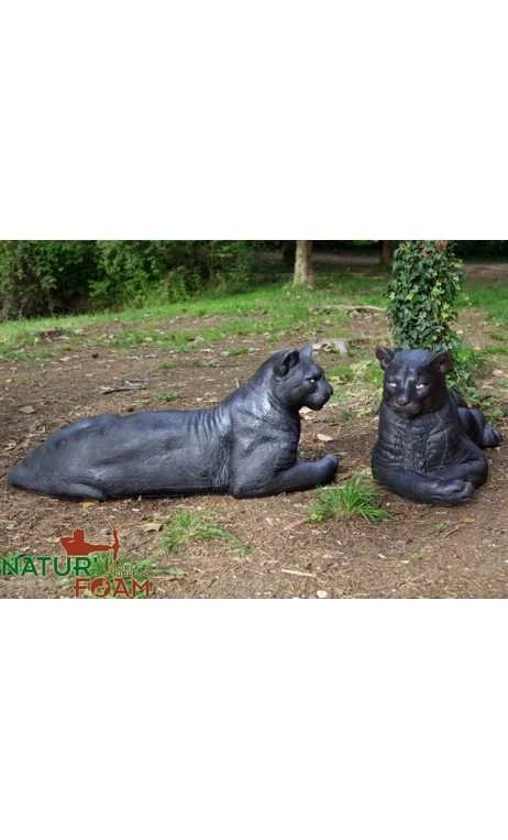 Cible 3d Panthere Noir NATUR FOAM 1 Cible 3d Panthere Noir NATUR FOAM