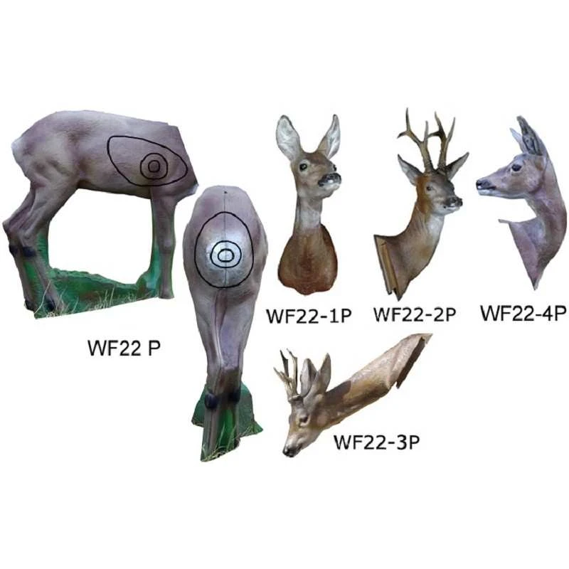 Cible 3D Tête Brocard Retournée NATUR FOAM 2 Cible 3D Tête Brocard Retournée NATUR FOAM – Image 2