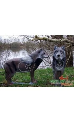 Cible Animal 3d Le Loup NATUR FOAM