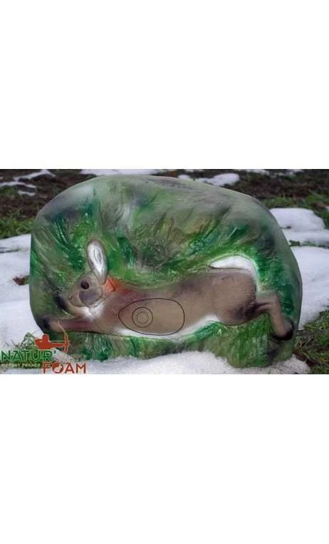 Cible Arretoire Lapin 3D NATUR FOAM 1 Cible Arretoire Lapin 3D NATUR FOAM
