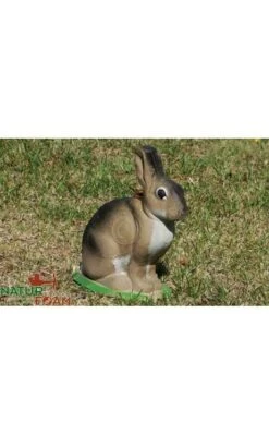 Cible Lapin Assis 3D NATUR FOAM