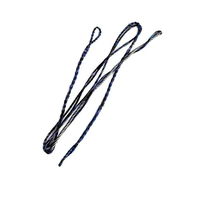 Corde Arc Recurve 60" Whisper Noir - Bleu BEARPAW 2 Corde Arc Recurve 60" Whisper Noir - Bleu BEARPAW – Image 2