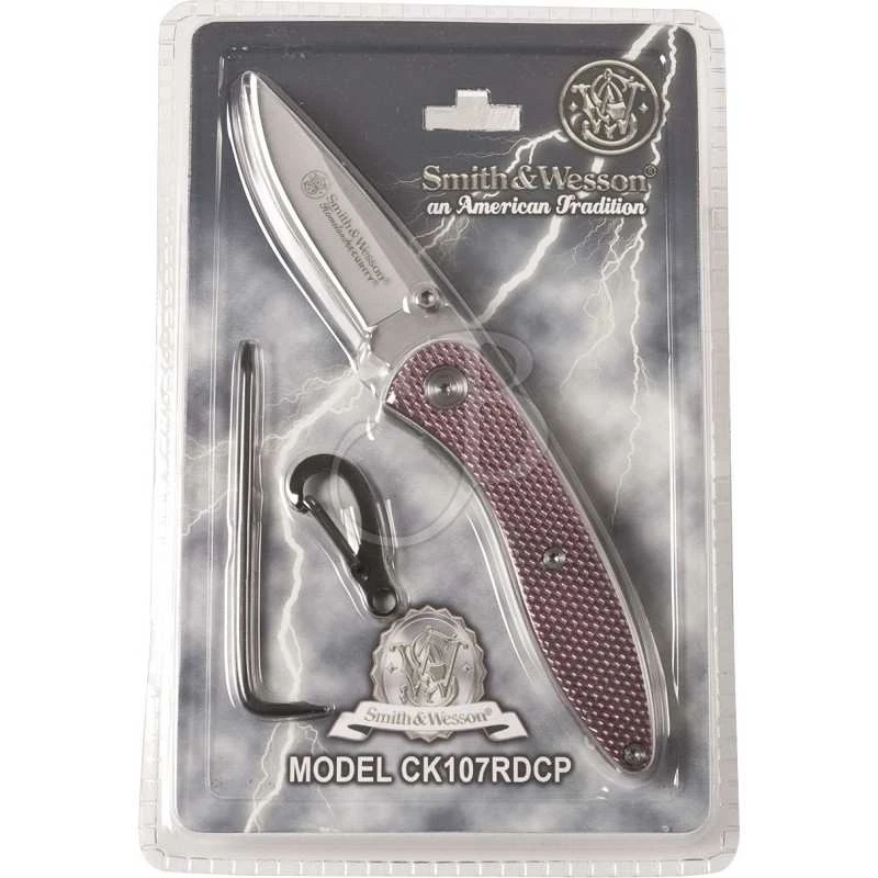 Couteau Pliant HOMELAND SEC 2.3" SMITH WESSON 1 Couteau Pliant HOMELAND SEC 2.3" SMITH WESSON