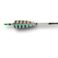 Fleches Carbone PARTIZAN EXTREME HB Shield 4" Tigrée HENRY BODNIK