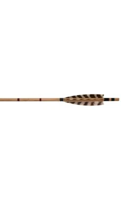 Flèches Traditionnelles Legend Barred BIG ARCHERY