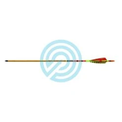 Flèches Carbone VINTAGE 4" Shield BLACK EAGLE ARCHERY