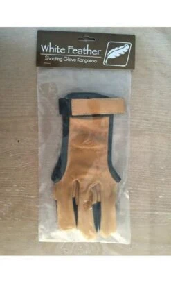Gant De Tir Kangaroo White Feather