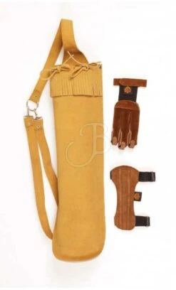 Kit Carquois, Brassard, Gantier Basic BIG TRADITION ARCHERY