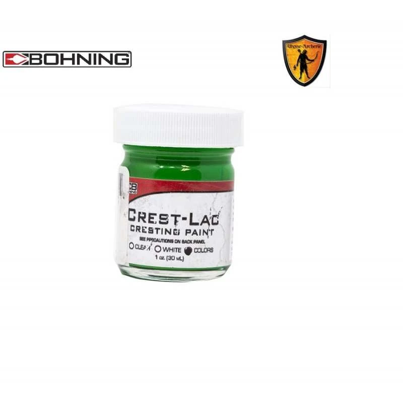 Peinture Crest Lac Paint Vert Fluo (Neon) BOHNING ARCHERY 1 Peinture Crest Lac Paint Vert Fluo (Neon) BOHNING ARCHERY
