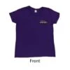 T-Shirt Femme Manche Courte Violet ONEIDA