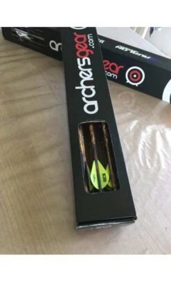 Lot De 12 Flèches De Chasse Hunt Carbon MAXIMAL -Tir Précis Promos Magasin vente lot de 12 fleches de chasse hunt carbon maximal arc 3d accessoire 1